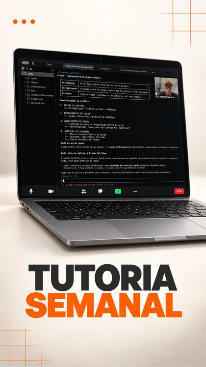 Capa Tutoria semanal